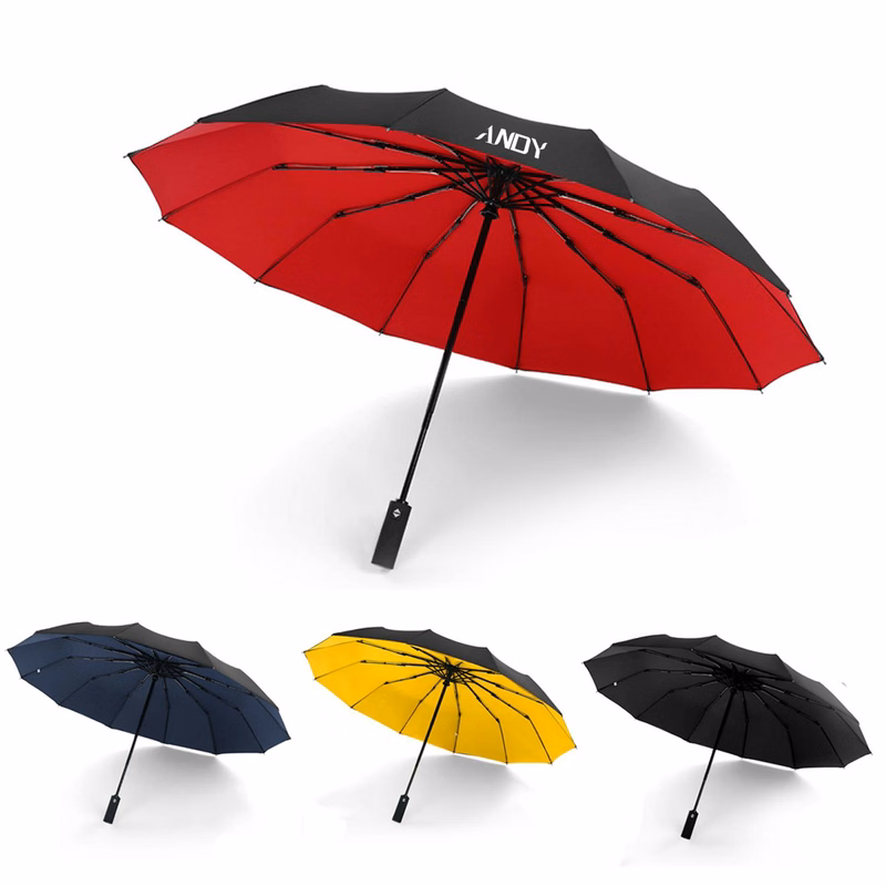 41" Travel Umbrella W/ Double Canopy