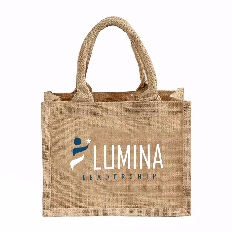 Ridgecrest Jute Wedding Favor Bag