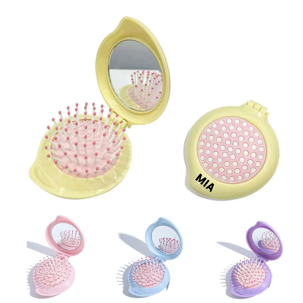 Foldable Cushion Hair Comb 1