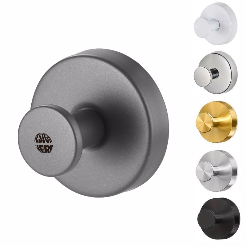 Bathroom Suction Cup Hooks in Stainless Steel