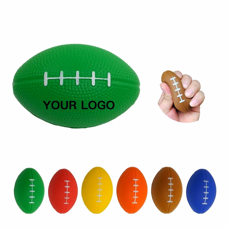 Football Stress Reliever PU Foam Compact