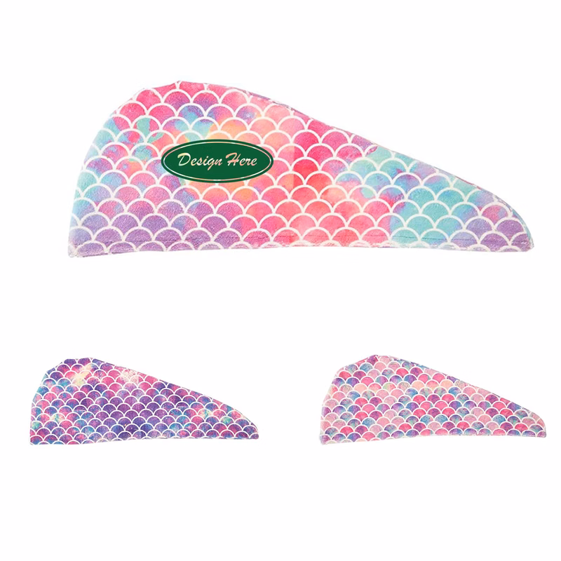 Soft Microfiber Hair Towel Wrap - Quick-Dry and Lightweight