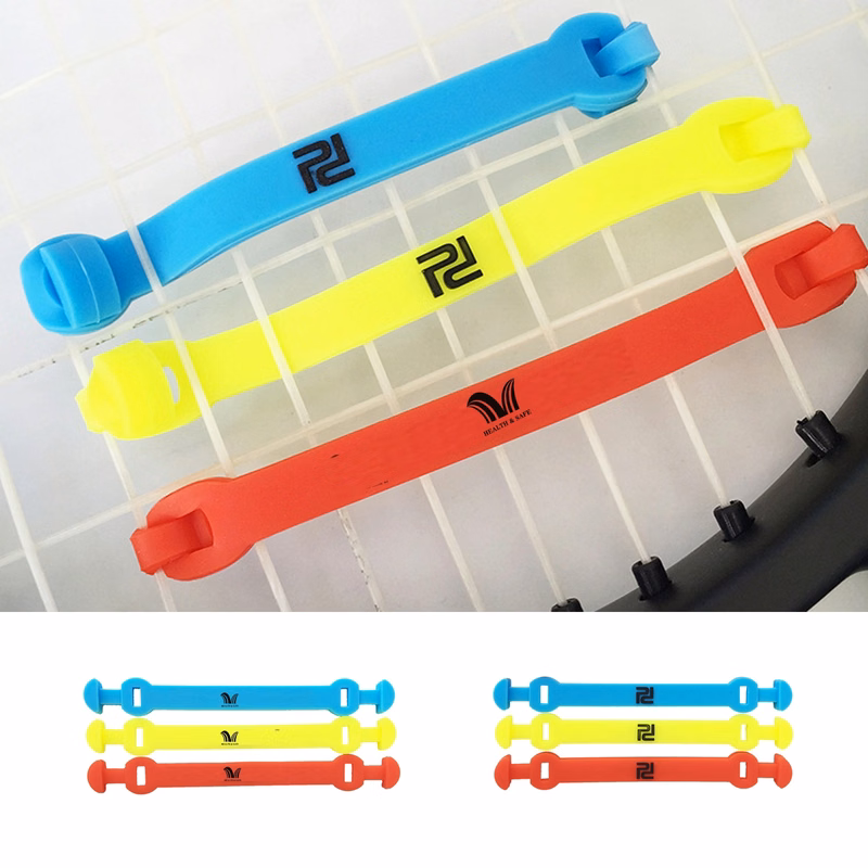 Long Silicone Tennis Racket Dampener