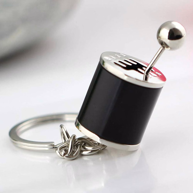 Key Ring Keychain Anti-Stress Toy Car 6-Speed Gear