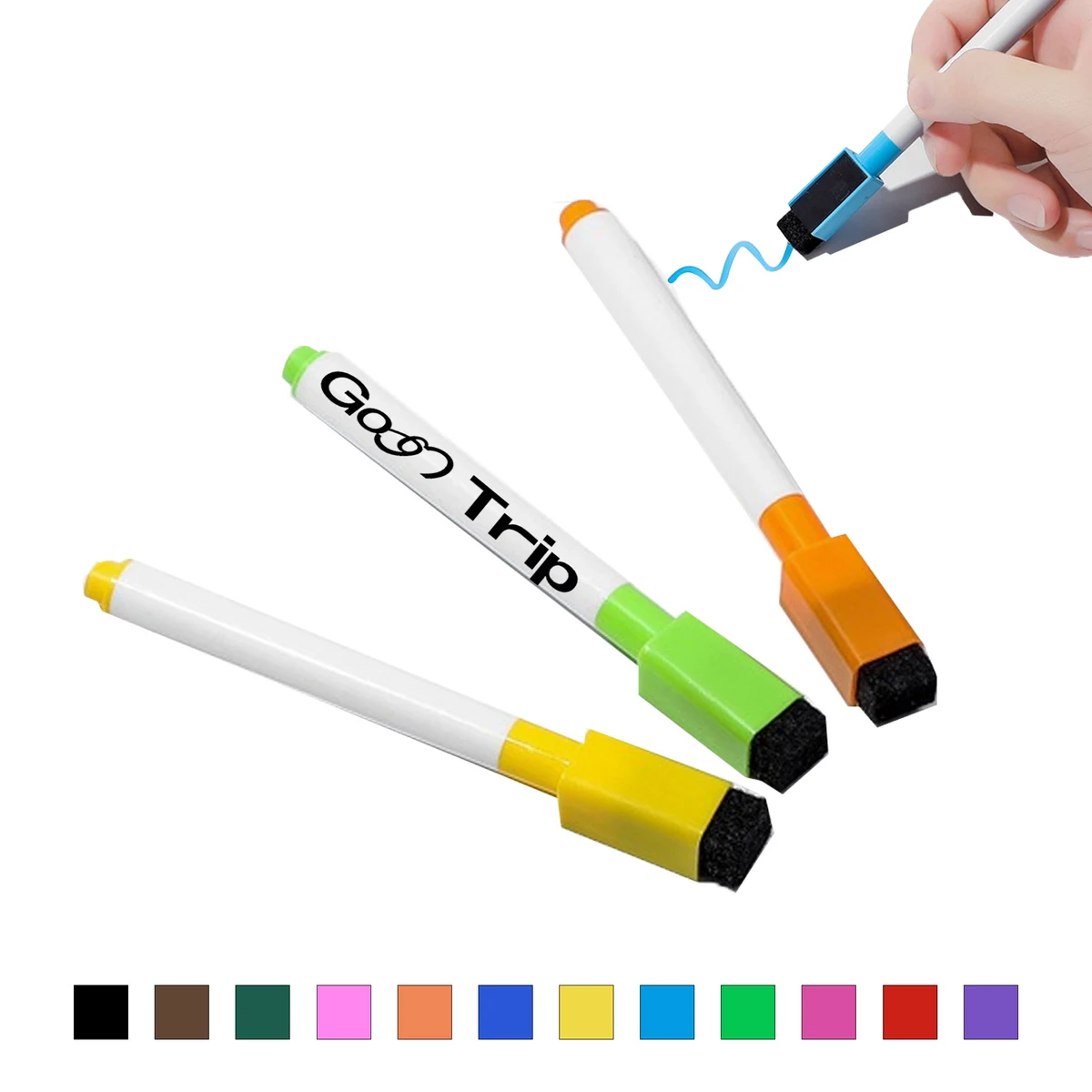 Magnetic Whiteboard Marker W/Eraser 1