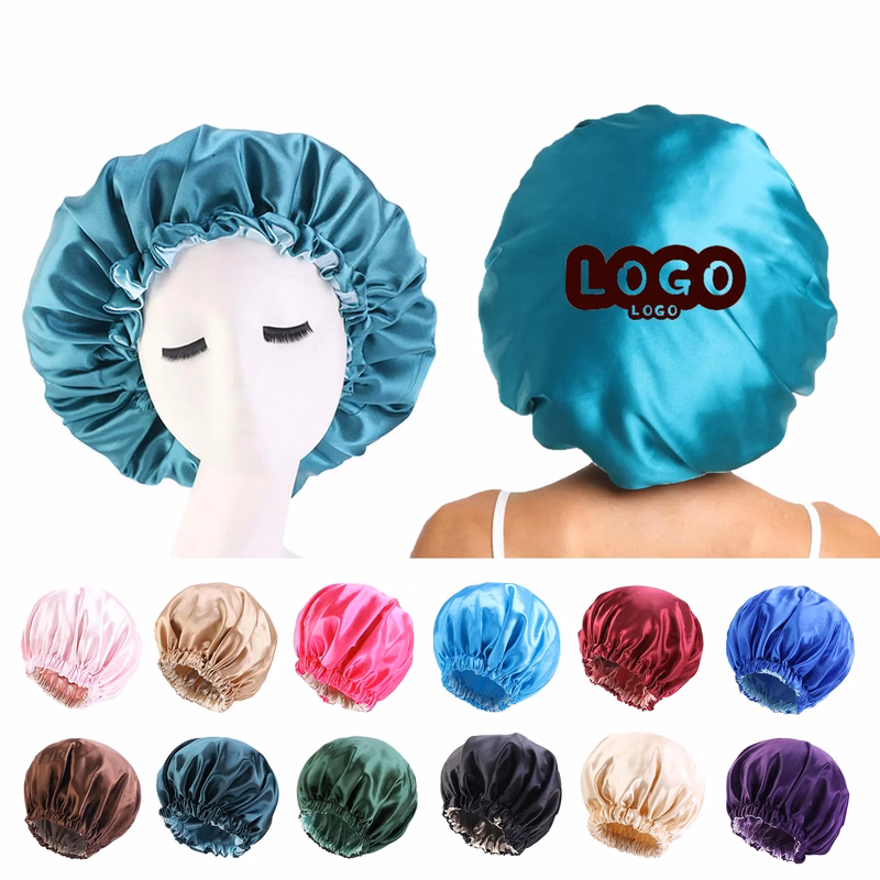 Silky Satin Sleep Cap Bonnet
