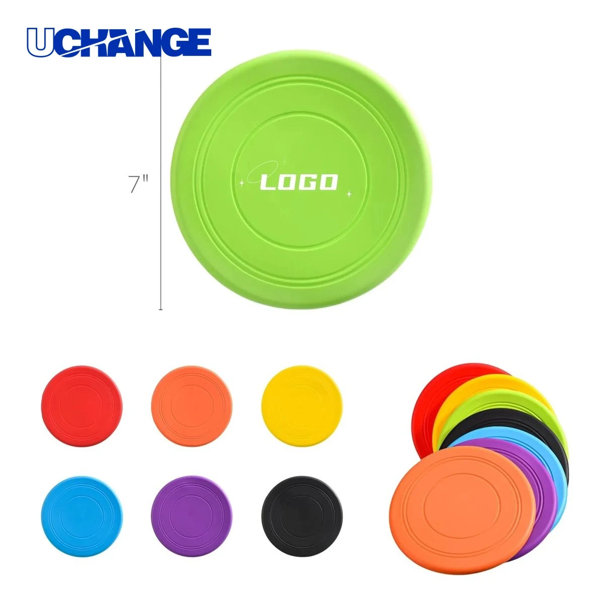 7 Inch TPR Flying Disc Pet Toy 1