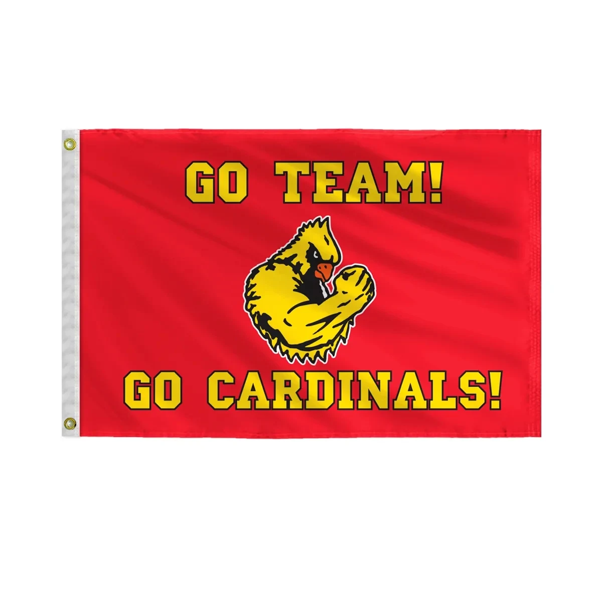 Cardinal Mascot Flags 1