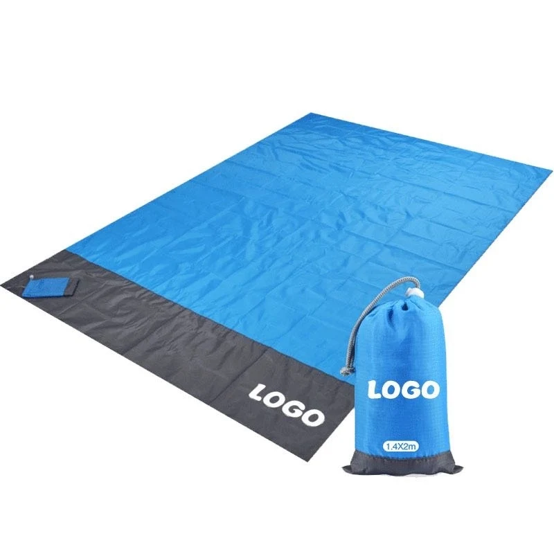 Beach Blanket Sand Picnic Mat 83"X79" for Outdoor 1