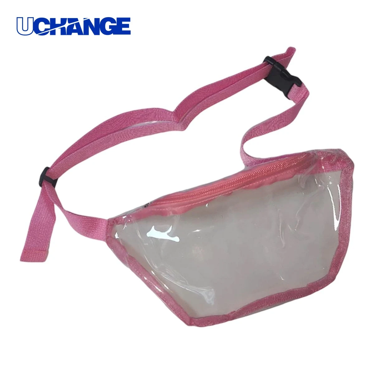Transparent PVC Waist Pack Organizer Stadium Compliant 12 Inch 1