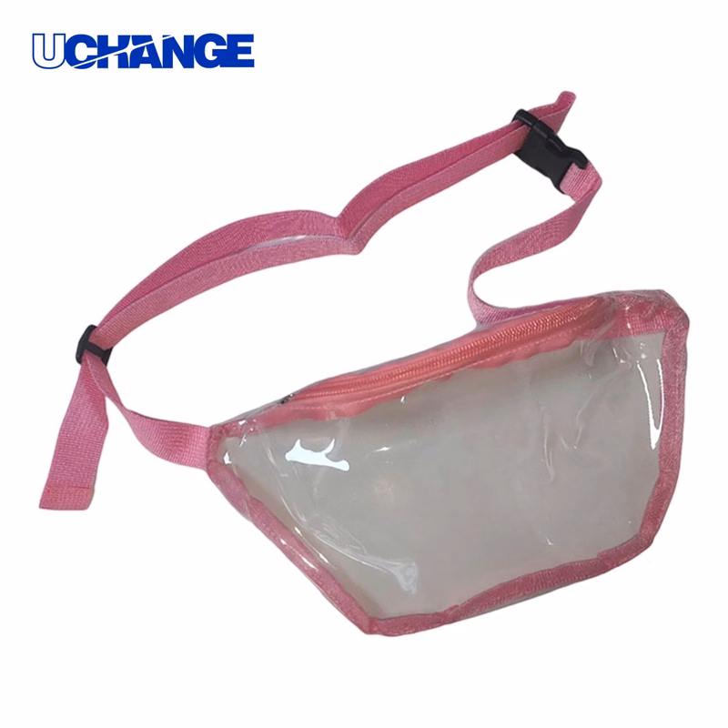 Transparent PVC Waist Pack Organizer Stadium Compliant 12 Inch