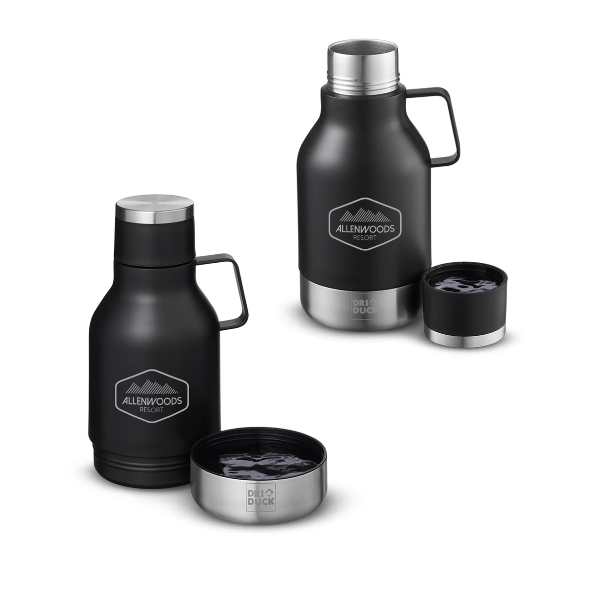 Rover 32 oz Water Bottle With Pet Bowl 1