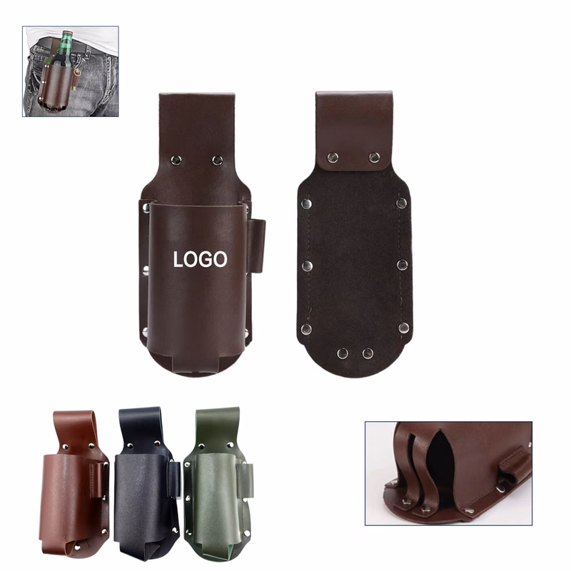 PU Leather Belt Beer Bottle Holder
