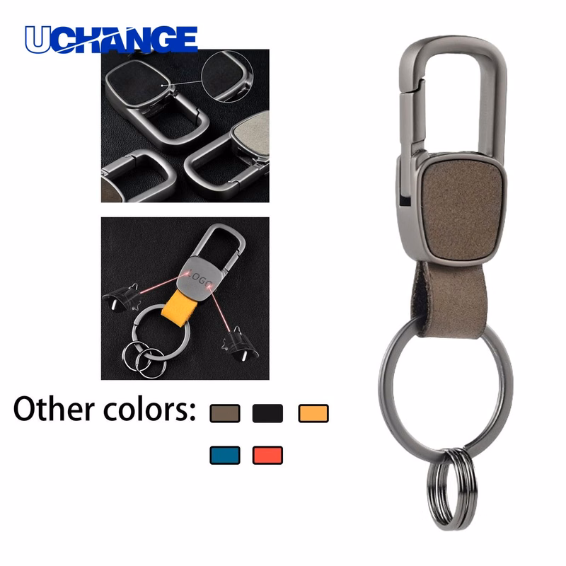 Leather Key Fob Keychain