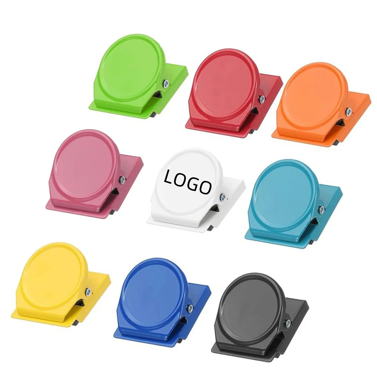 Iron Colorful Round Magnetic Clip 1