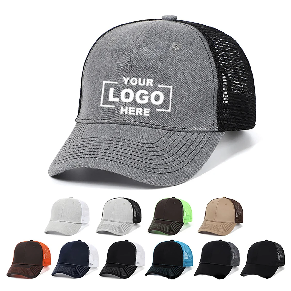 Bent Eave Baseball Cap 1