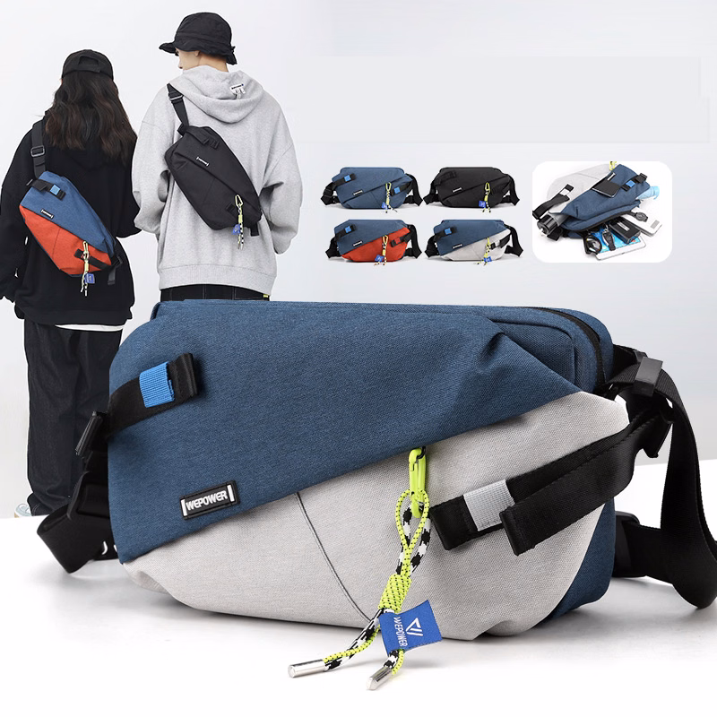 Sports Nylon Crossbody Bag