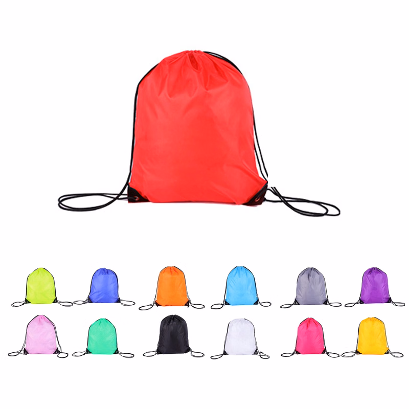Classic Polyester Drawstring Backpacks