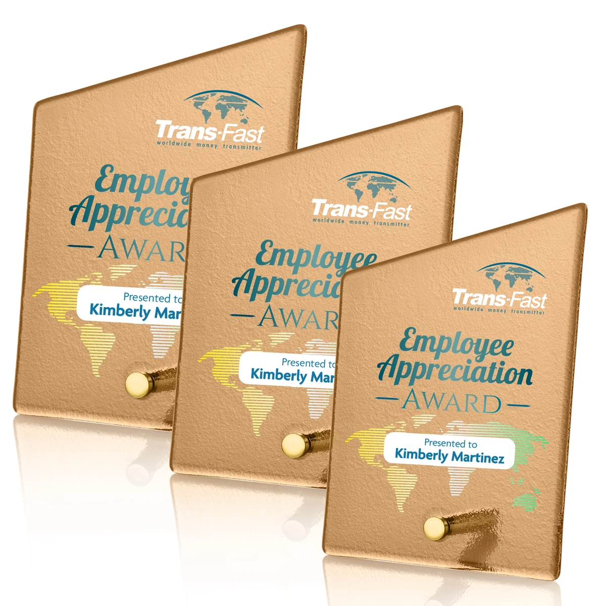 Atchison Russet Slant VividPrint™ Award - Gold 1