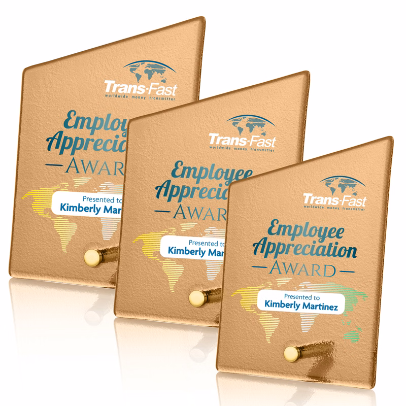 Atchison Russet Slant VividPrint™ Award - Gold