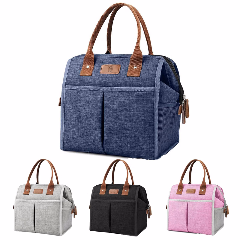 Portable Water-resistant Aluminum Foil Insulated Lunch Bag