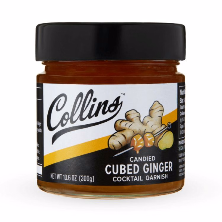 Collins™ 10.6oz Cubed Ginger In Syrup
