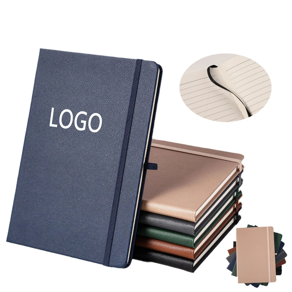 Hard Cover PU Leather Notebook 1