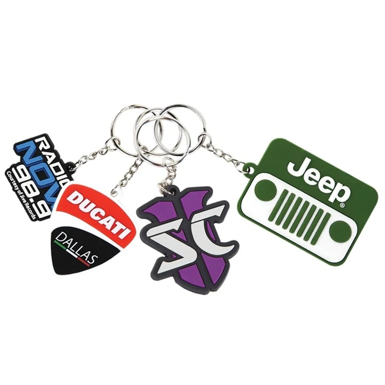 1" PVC Keychain (3D) 1