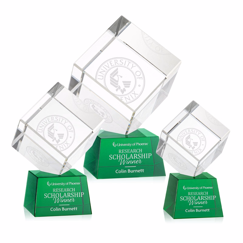 Burrill Award on Robson Base - Green