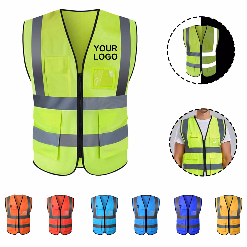 Customized Logo Safety Reflective Vest