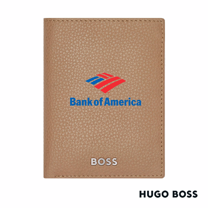 Hugo Boss® Classic Grained Folding Card Holder