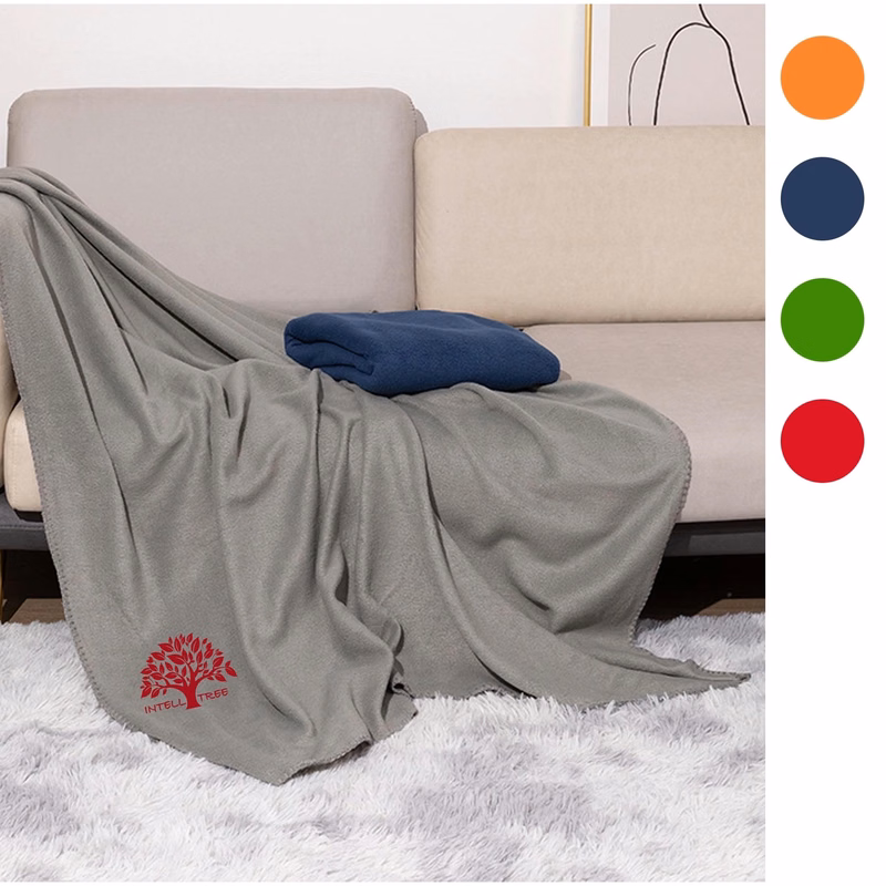 Micro Fleece Throw Blanket Lightweight Warm Cozy 40X80 Inch