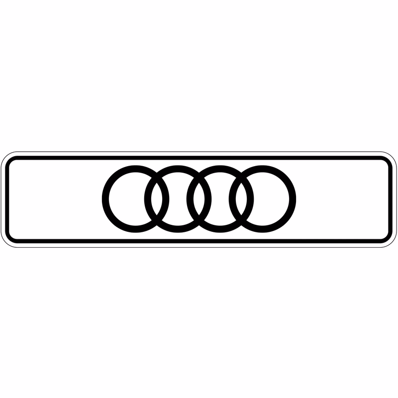 Car Licence Plates .040 Clear Polytrans (2.875" x 11.875") / Screen-printed