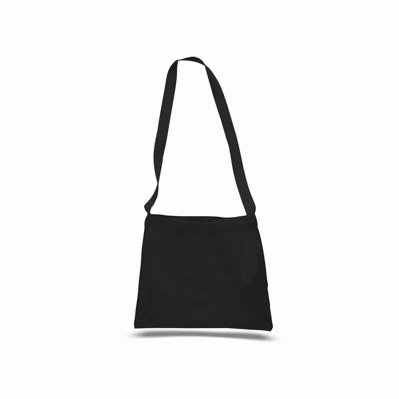 Small Heavy 12 oz. Cotton Canvas Messenger Bag - Colors