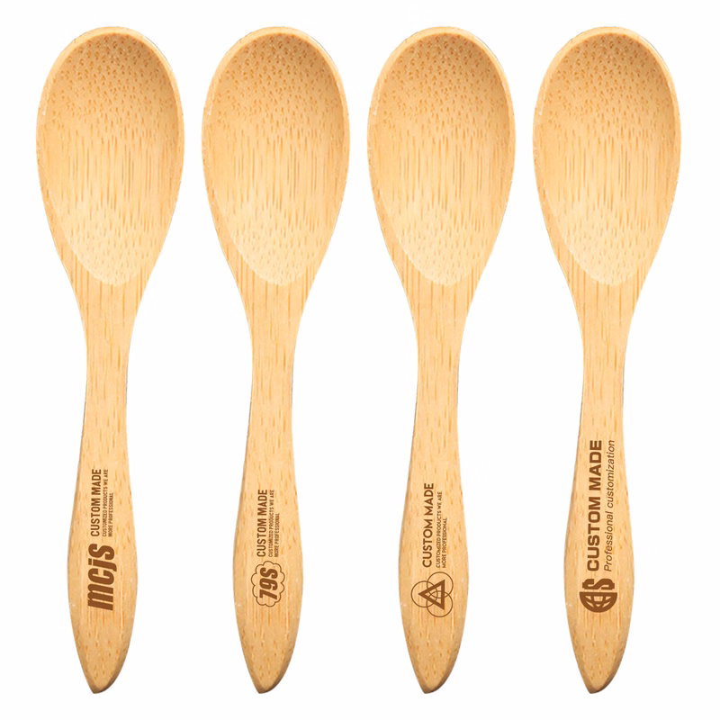 Bamboo Round Handle Spoon