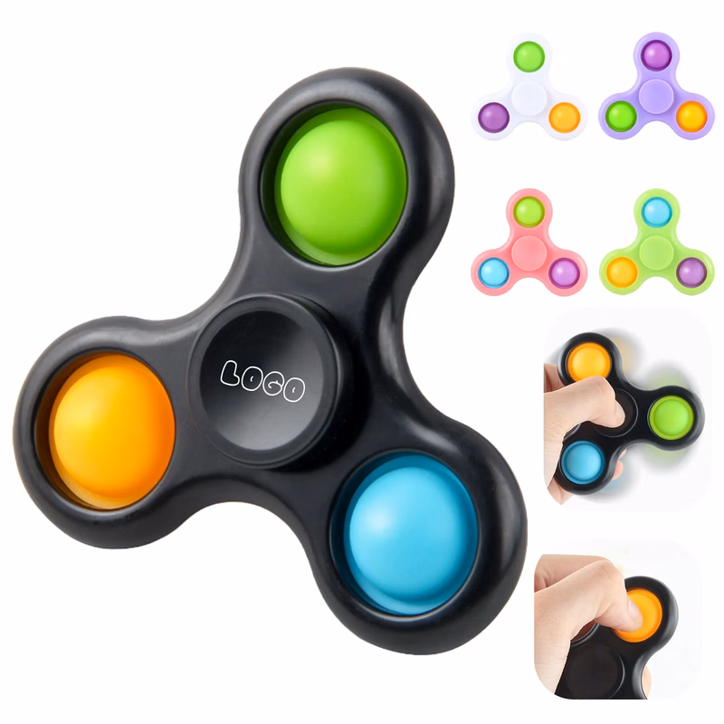 Fidget Spinner Bubble Pressable Toy