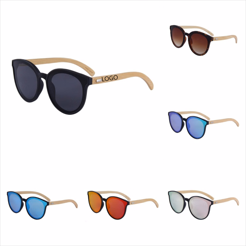 Unisex Bamboo leg sunglasses