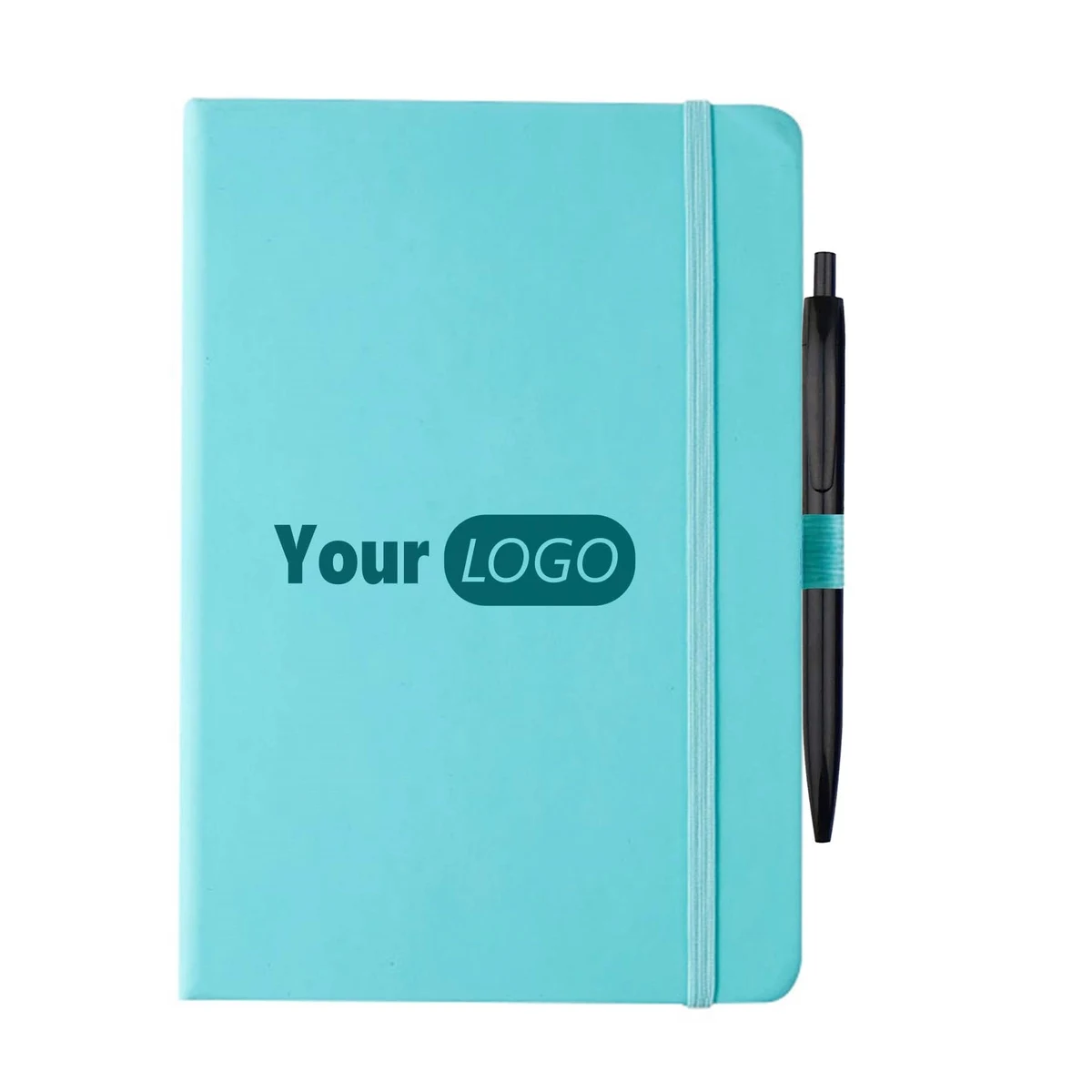 A5 PU Leather Journal Notebook w/ 1pc Ballpoint MOQ50 1