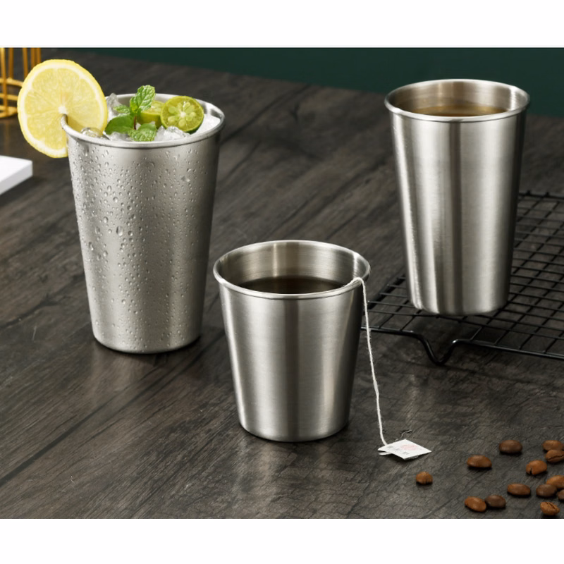 Stainless Steel 16 oz Pint Cup Tumbler