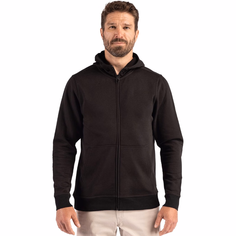 Clique Drive Recycled Unisex Full Zip Hooded Sweatshirt