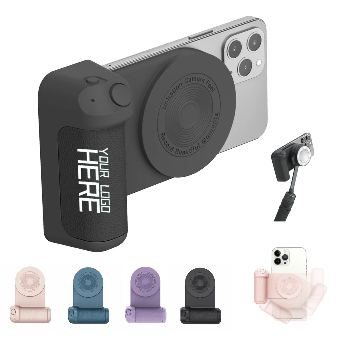 Selfie Magnetic Anti Shake Phone Camera Grip 1