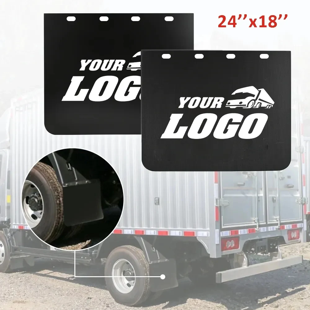 Mud Flaps for Semi Trucks 24''x18'' 1