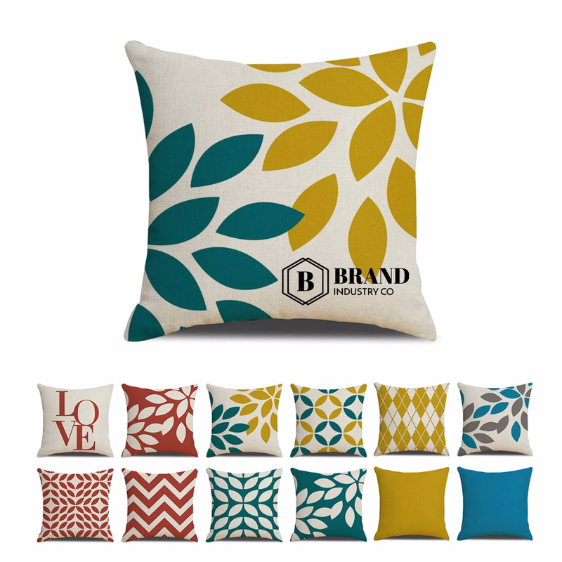 Full Dye Sublimation Throw Pillow Cover Cushion