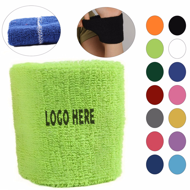 Custom Terry Cloth Workout Wristband