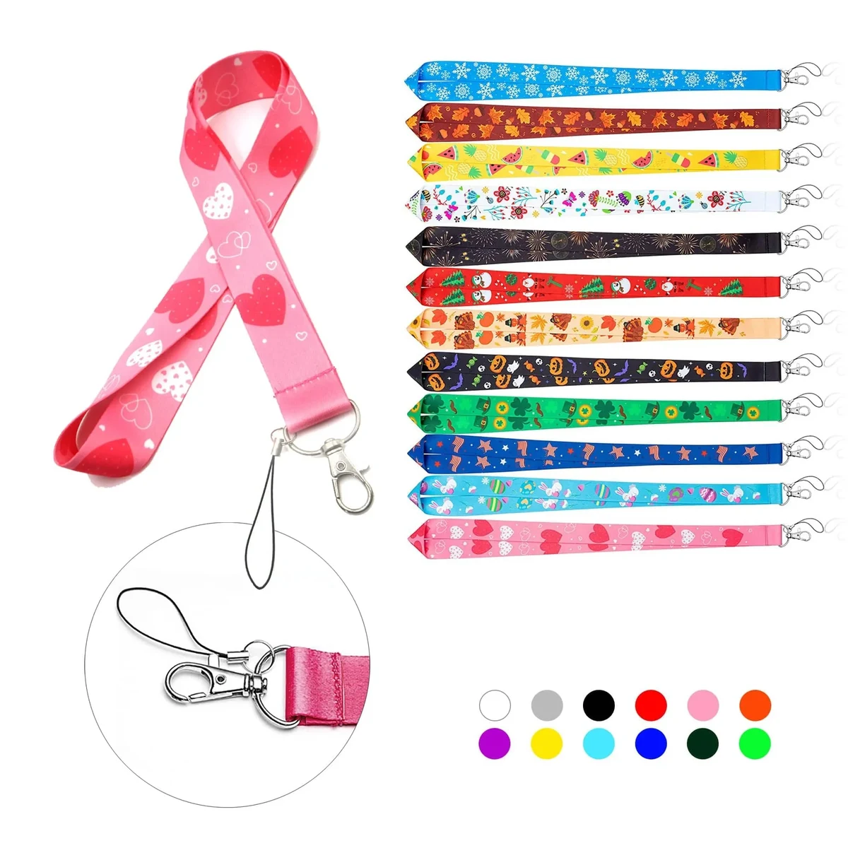 Customizable Full Color Polyester Lanyard 1