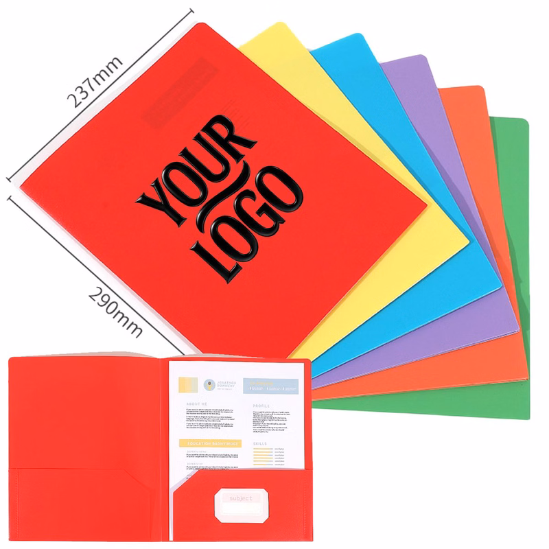 Standard Letter Size Two Pocket Presentation Folder