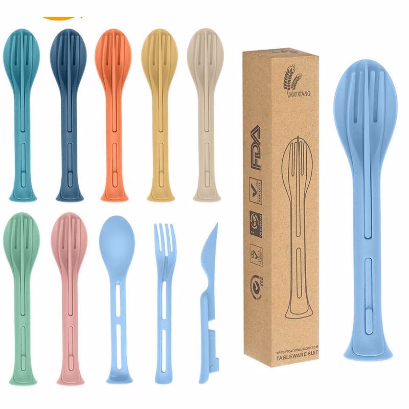 3 In 1 Spoon Fork Knife Cutlery Set