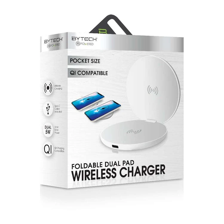 Dual Pad Wireless Charger - Assorted Colors 1