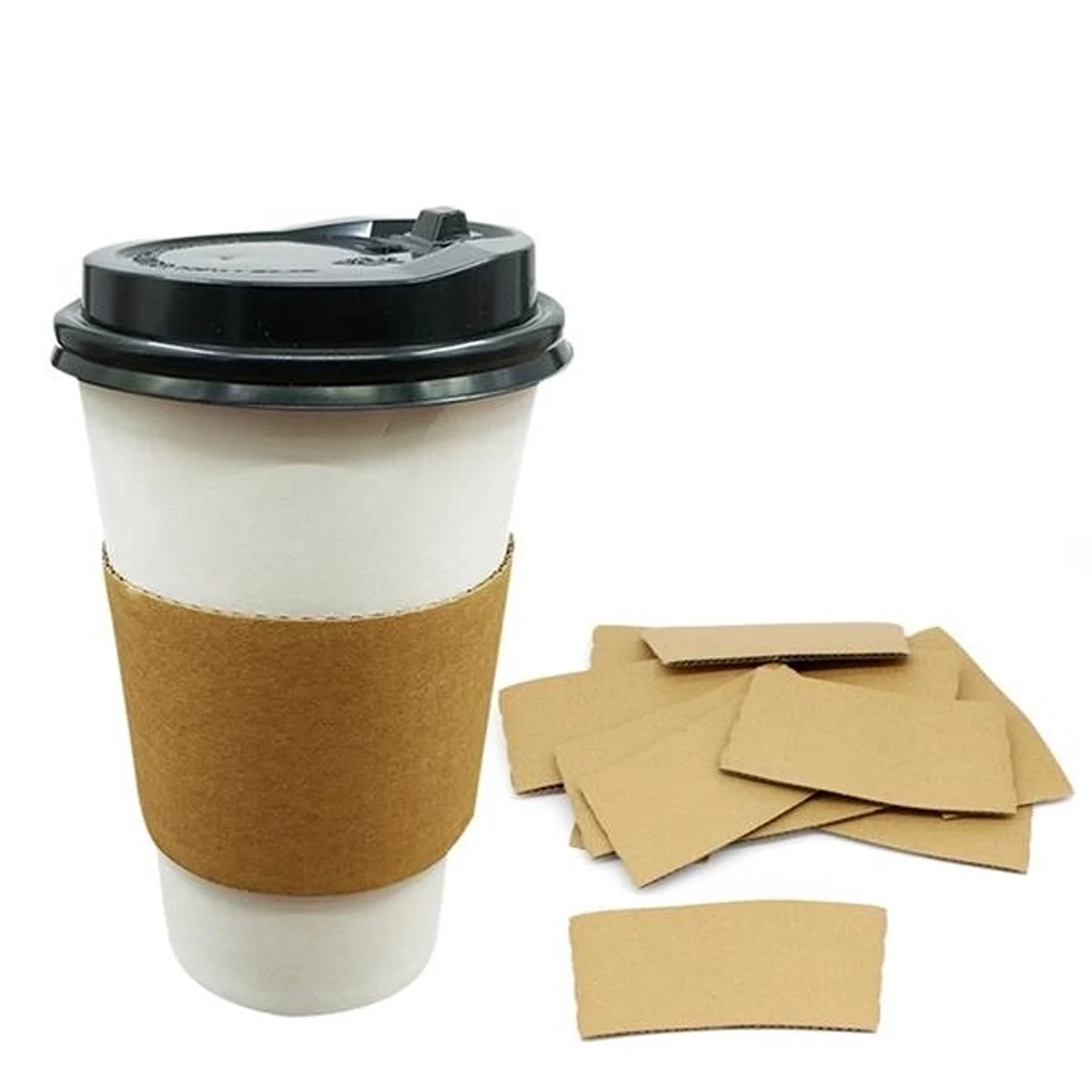 Corrugated Coffee Cup Cover 1