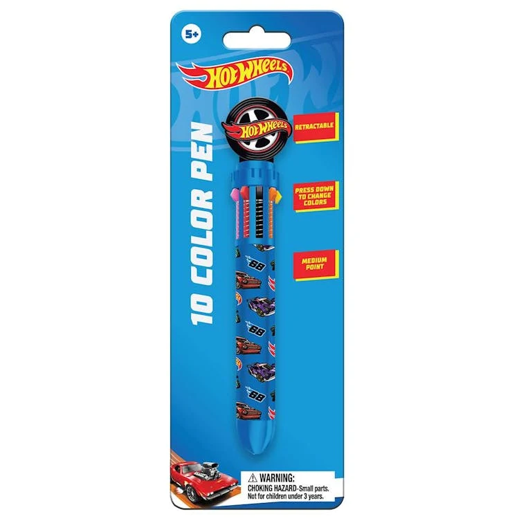 Hot Wheels 10-Color Pens 1